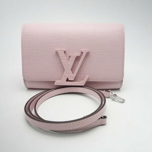 Louis Vuitton Epi Clutch Bag Pochette Louise Rose Pink Pale